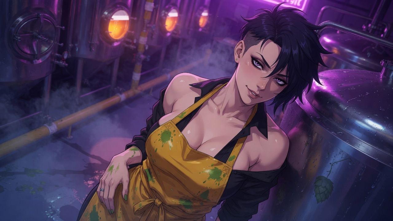 Bright Tank — Brewery adult visual novel cover