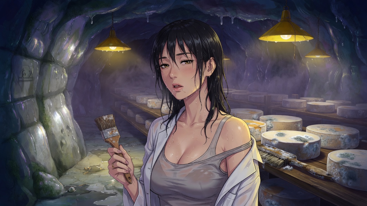 Cave — Cheese cave adult visual novel cover