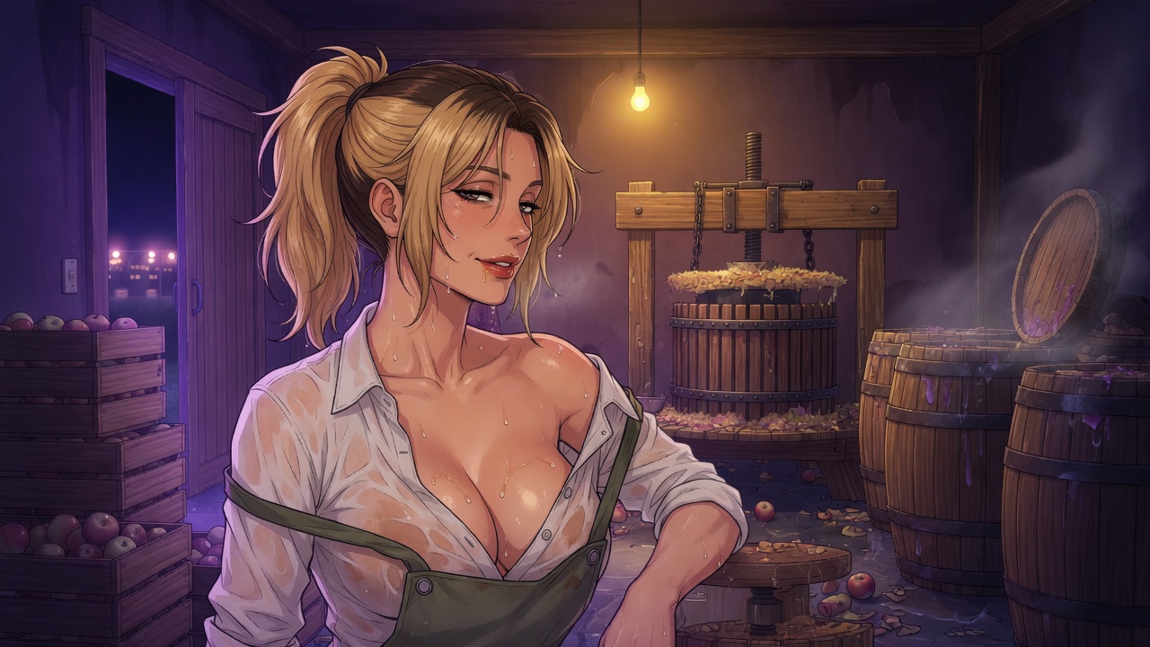 Press — Cider mill adult visual novel cover