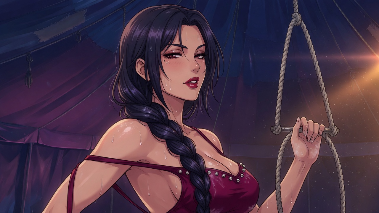 Leave the Net — Circus adult visual novel cover