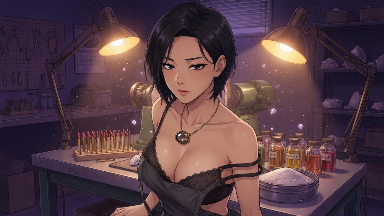 Facet — Gem cutting adult visual novel cover