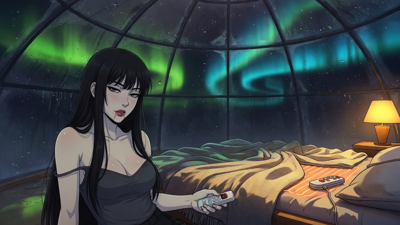 Aurora — Glass igloo adult visual novel cover