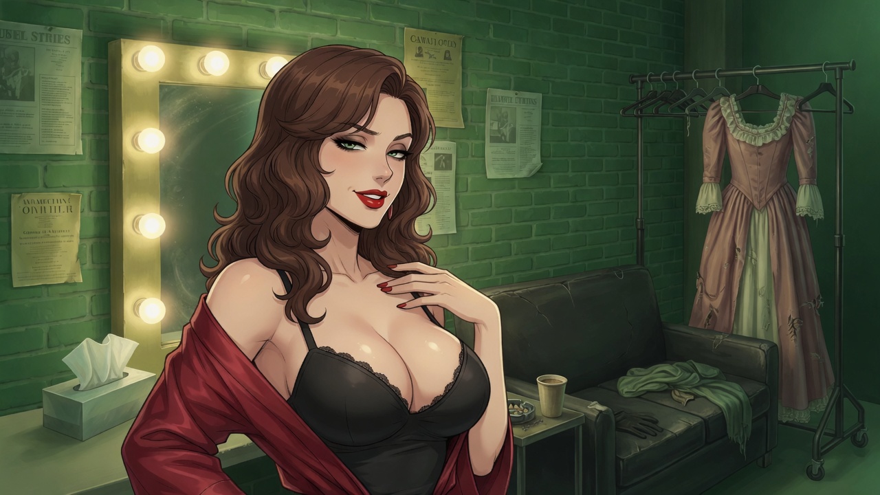 Green Room — Theater adult visual novel cover