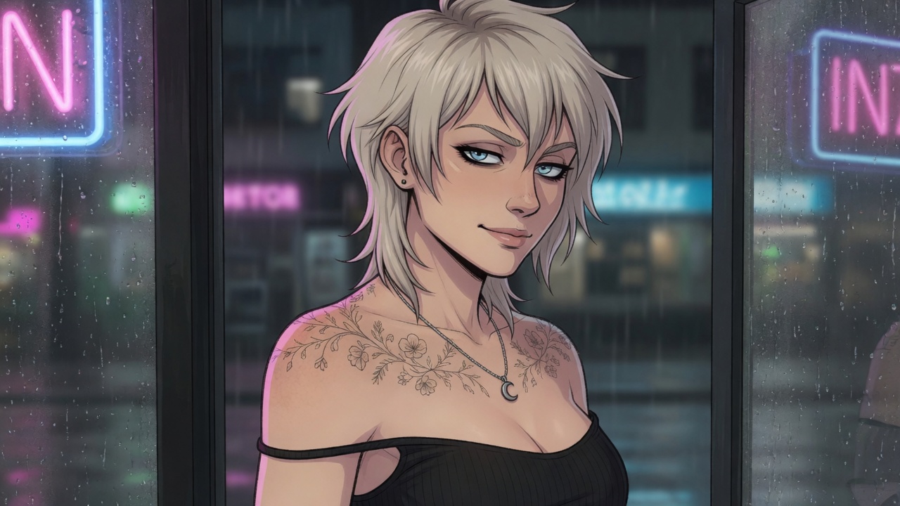 Last Ink — Tattoo adult visual novel cover