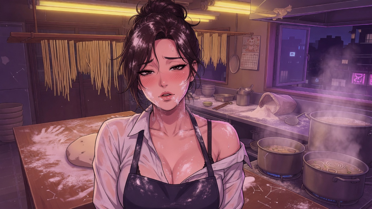 Dough — Noodle shop adult visual novel cover