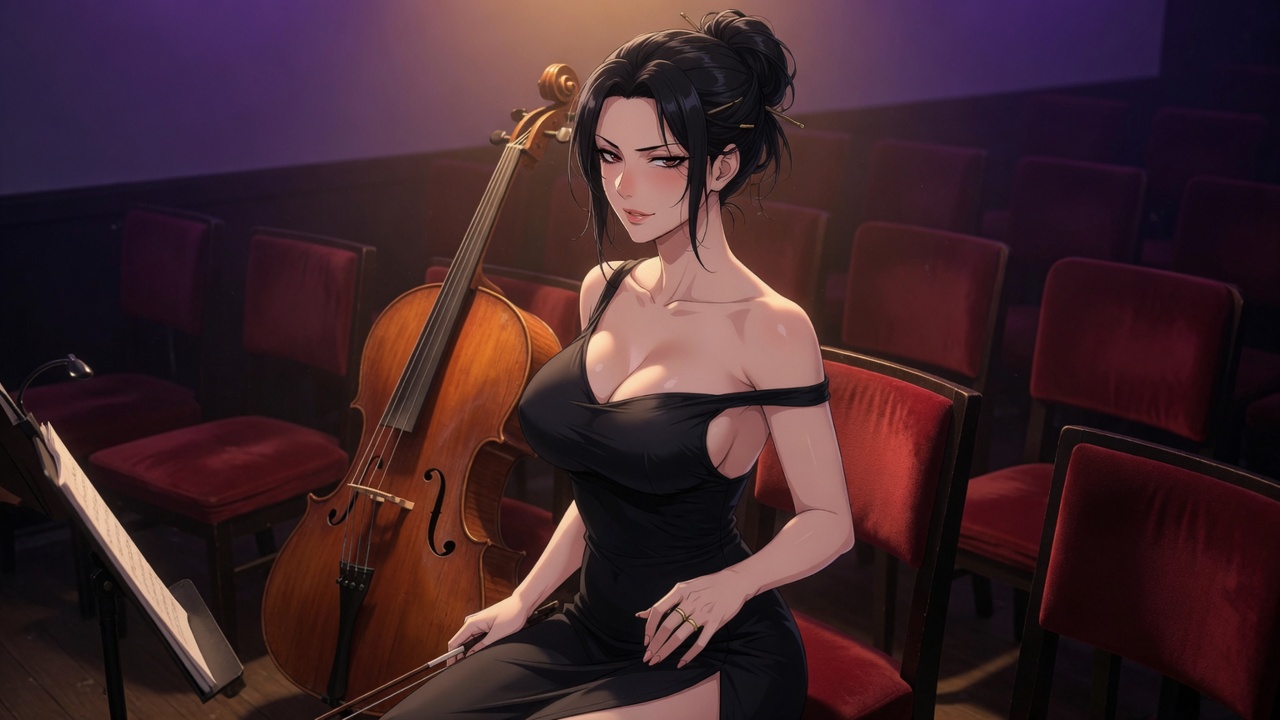 Cover the Score — Orchestra adult visual novel cover