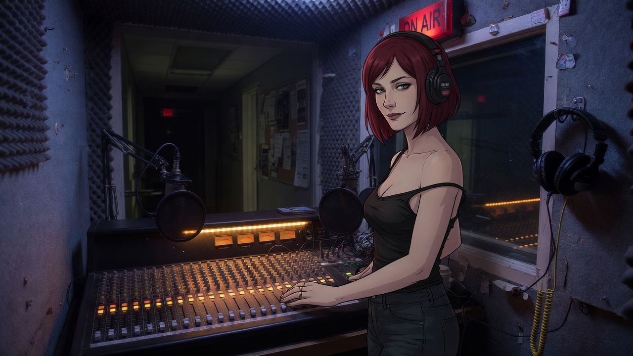 Sign Off — Radio adult visual novel cover