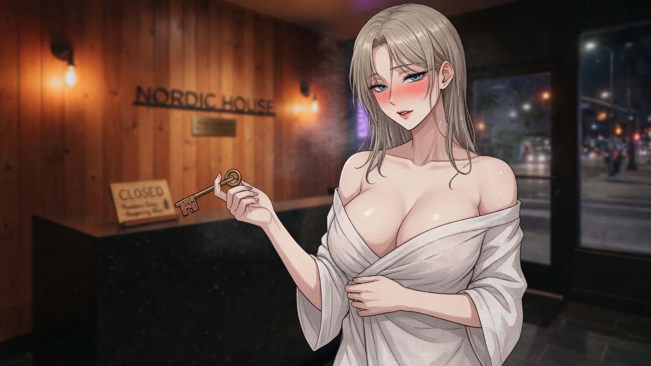 Steam Lock — Spa adult visual novel cover
