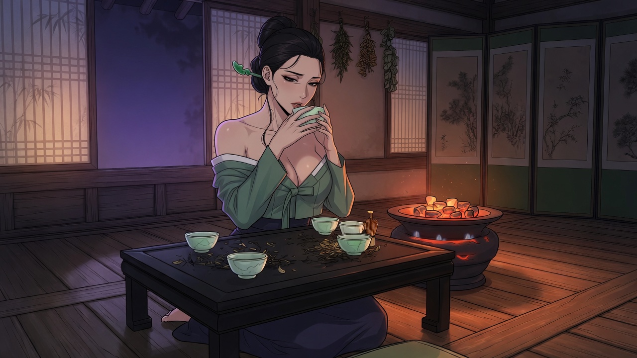 Tea Room — Tea ceremony adult visual novel cover