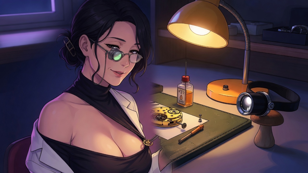 Second — Watch bench adult visual novel cover